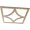 Ekena Millwork Statesman Wood Fretwork Pierced Ceiling Medallion, Red Oak, 16"OD x 10 1/4"ID x 1/4"T CMWP16X16X0250STRO - alternate 2